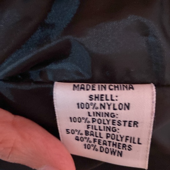 Mens XL Down/Nylon/Poly Jacket from Steve & Barry’s. Worn once. - Picture 5 of 7